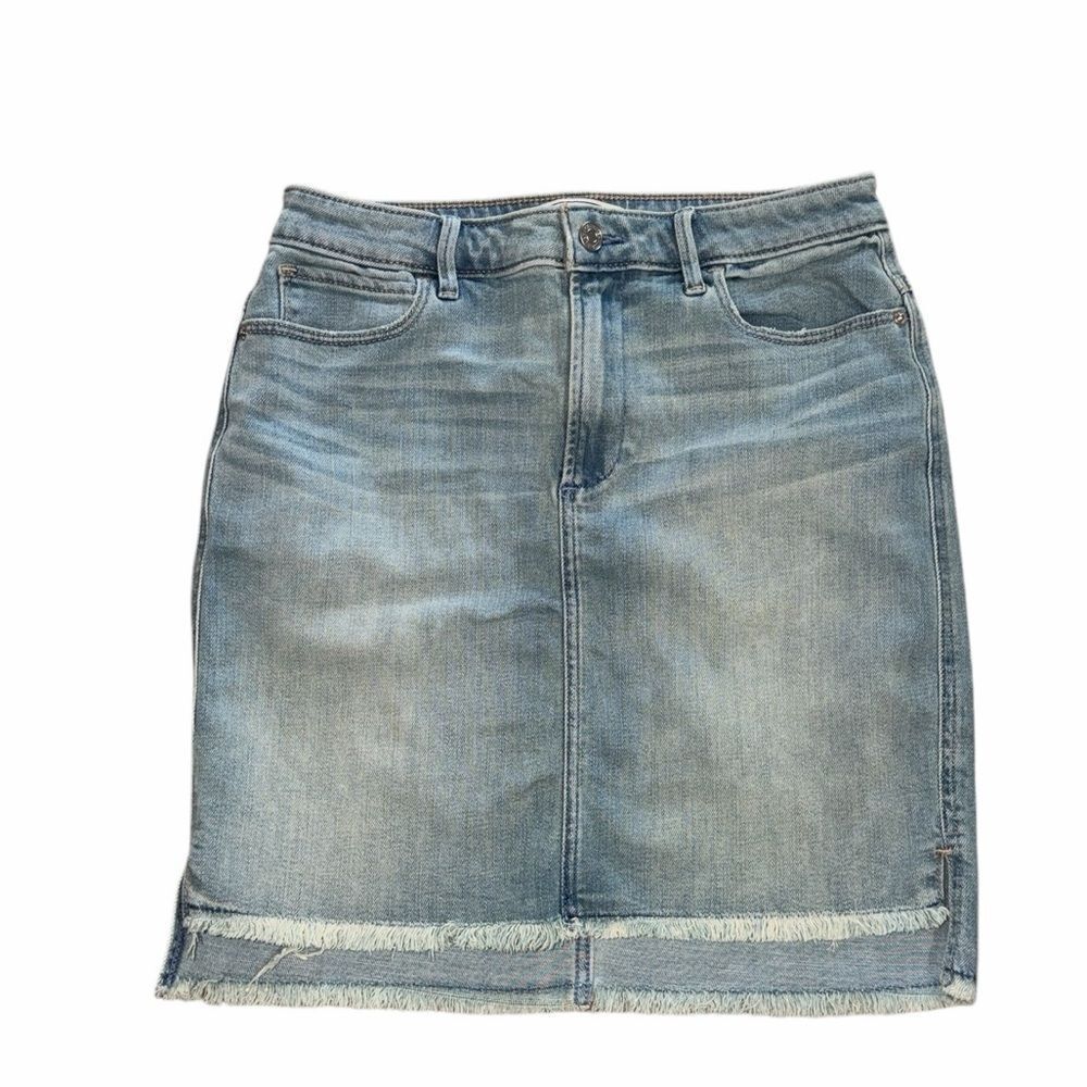Abercrombie & Fitch Blue Denim Mini Skirt(Size 28)